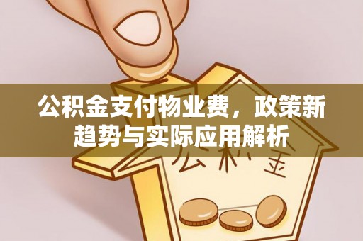 墨脱公积金支付物业费，政策新趋势与实际应用解析