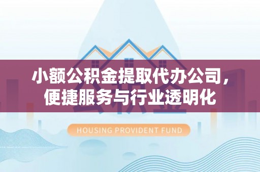 墨脱小额公积金提取代办公司，便捷服务与行业透明化