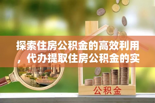 墨脱探索住房公积金的高效利用，代办提取住房公积金的实用指南