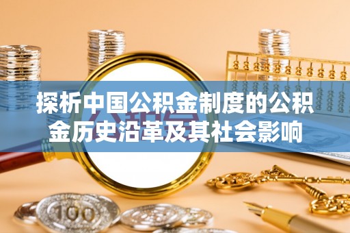 墨脱探析中国公积金制度的公积金历史沿革及其社会影响