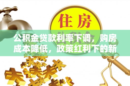 墨脱公积金贷款利率下调，购房成本降低，政策红利下的新机遇