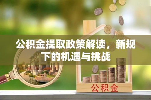 墨脱公积金提取政策解读，新规下的机遇与挑战