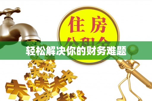墨脱轻松解决你的财务难题