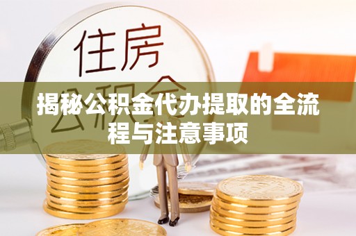 墨脱揭秘公积金代办提取的全流程与注意事项