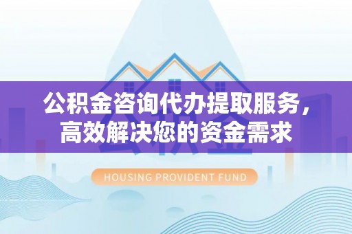 墨脱公积金咨询代办提取服务，高效解决您的资金需求