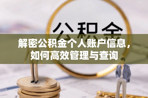 墨脱解密公积金个人账户信息，如何高效管理与查询