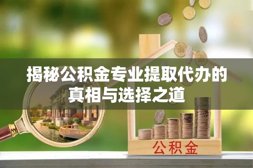 墨脱揭秘公积金专业提取代办的真相与选择之道
