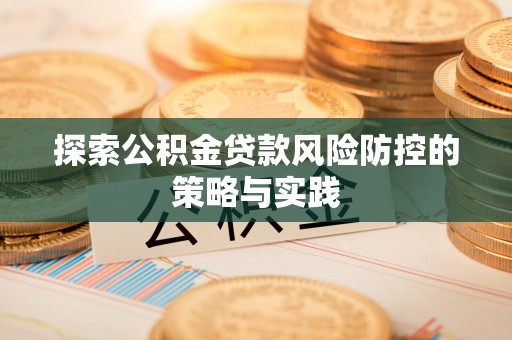 墨脱探索公积金贷款风险防控的策略与实践