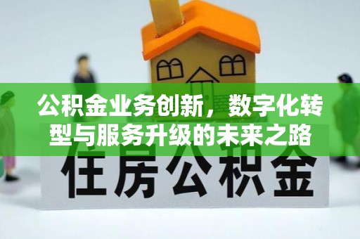 墨脱公积金业务创新，数字化转型与服务升级的未来之路