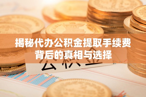 墨脱揭秘代办公积金提取手续费背后的真相与选择