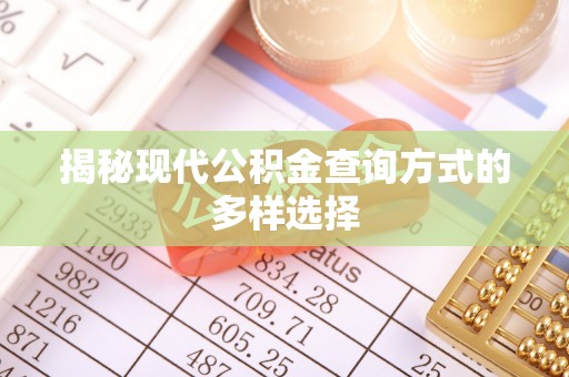 墨脱揭秘现代公积金查询方式的多样选择