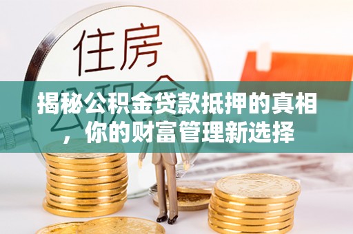 墨脱揭秘公积金贷款抵押的真相，你的财富管理新选择
