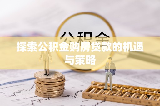 墨脱探索公积金购房贷款的机遇与策略