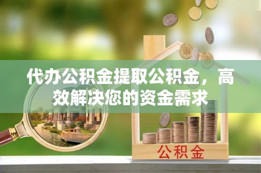 墨脱代办公积金提取公积金，高效解决您的资金需求