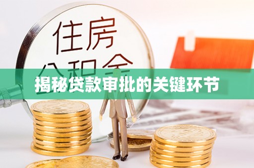 墨脱揭秘贷款审批的关键环节