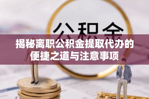 墨脱揭秘离职公积金提取代办的便捷之道与注意事项